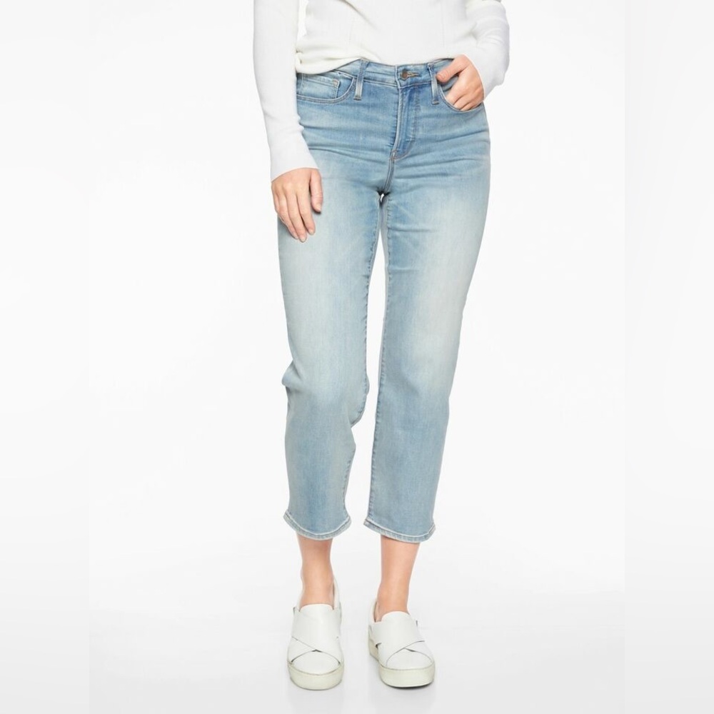 Athleta Sculptek Slim Straight Leg Jeans Size 2